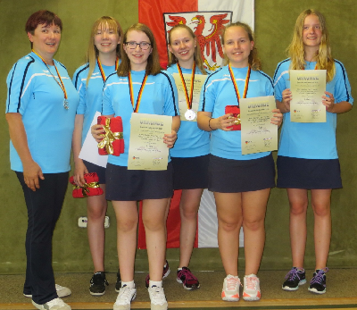 Vizemeister der U14 weiblich Vizemeister der U14 weiblich